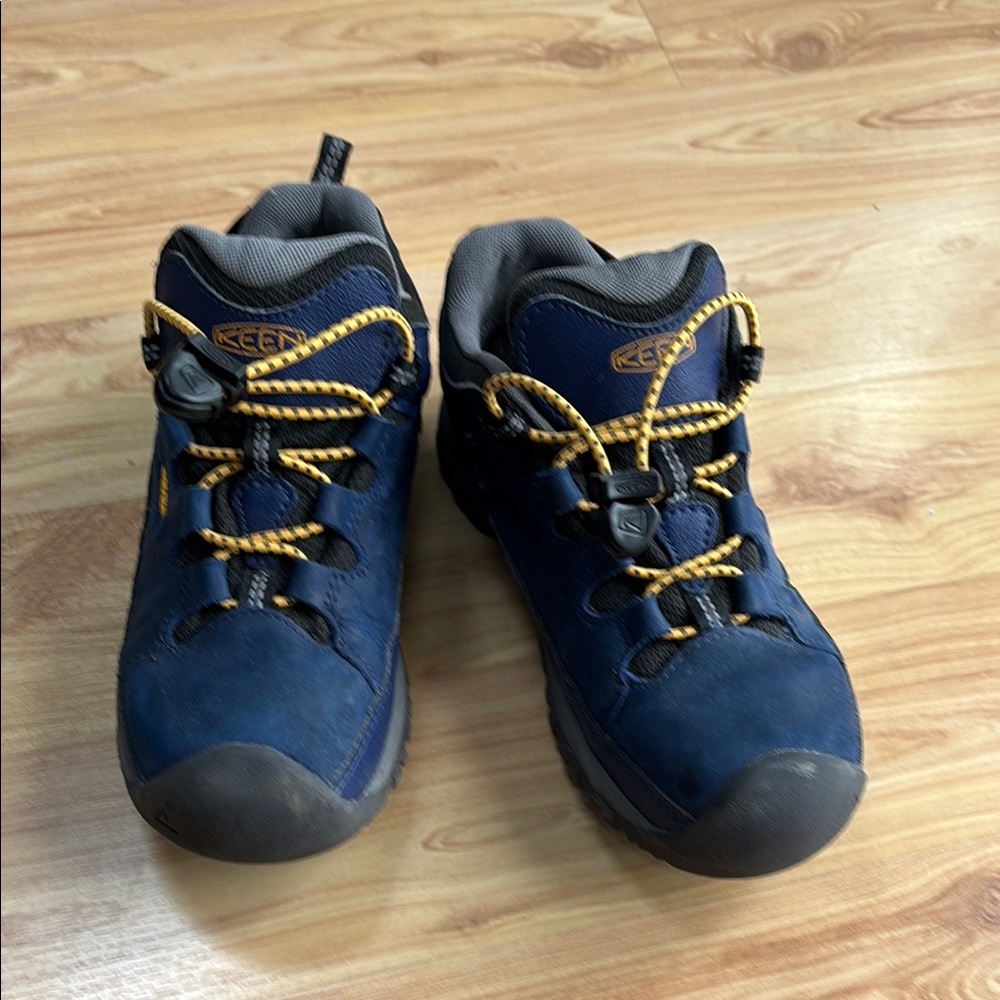 Keen Blue and Gray Sneakers with Sturdy Design